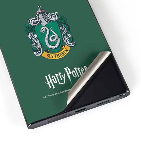 Wizarding World Harry Potter Slytherin House Crest Galaxy S25 Ultra Skin